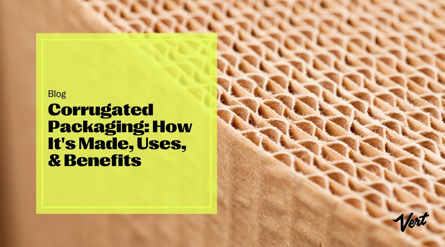 What is corrugated packaging