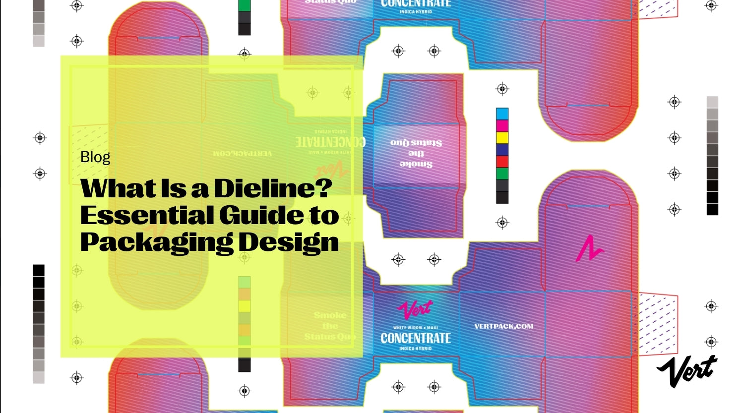 what is a dieline banner