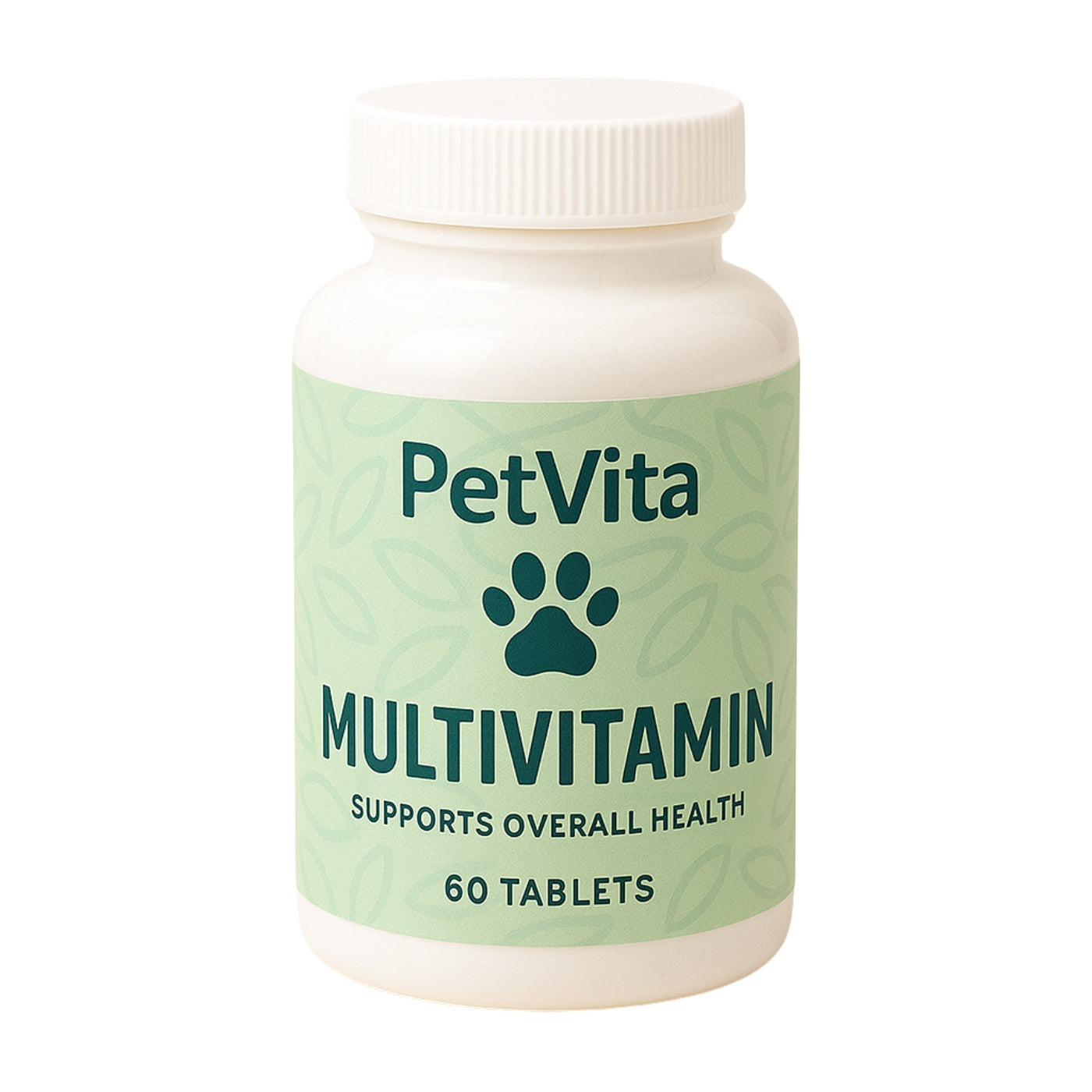 PetVita multivitamin bottle on a white background